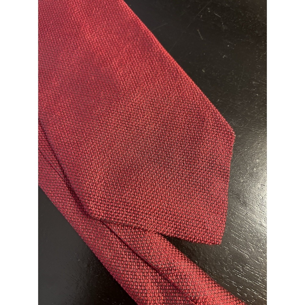 Vintage Polo Ralph Lauren Necktie Mens Red Shirt Tie 90s  USA Pristine - Picture 2 of 6
